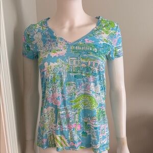 Lilly Pulitzer Etta Cotton Top